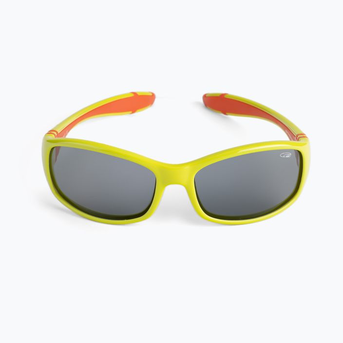 Παιδικά γυαλιά ηλίου GOG Flexi πράσινο/πορτοκαλί/καπνός E964-3P 3