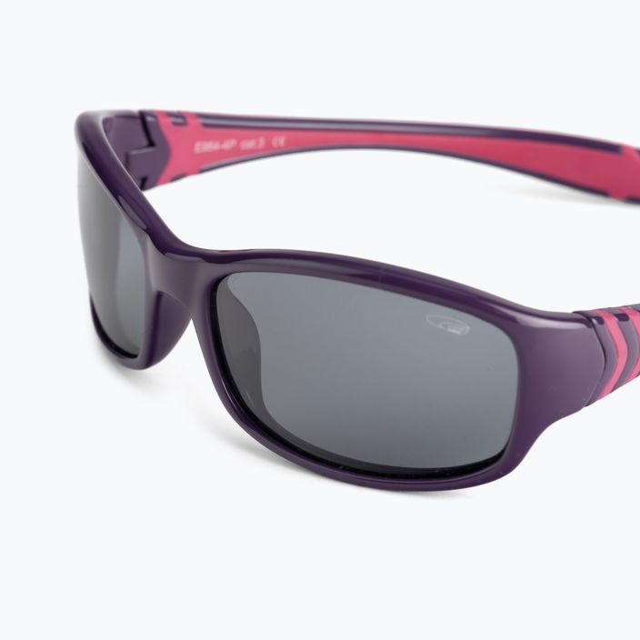 Παιδικά γυαλιά ηλίου GOG Flexi violet/pink/smoke E964-4P 4