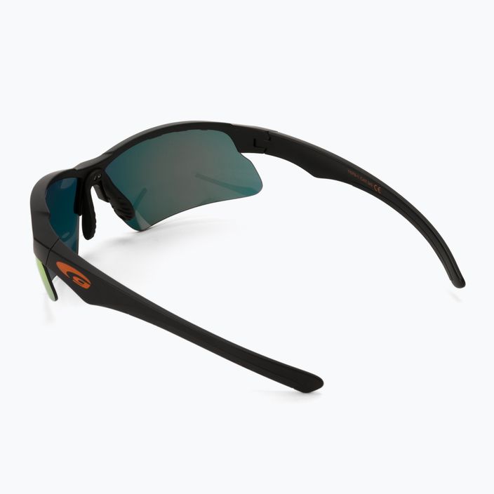 Γυαλιά ποδηλασίας GOG Faun ματ μαύρο/πολυχρωματικό κόκκινο T579-1 2