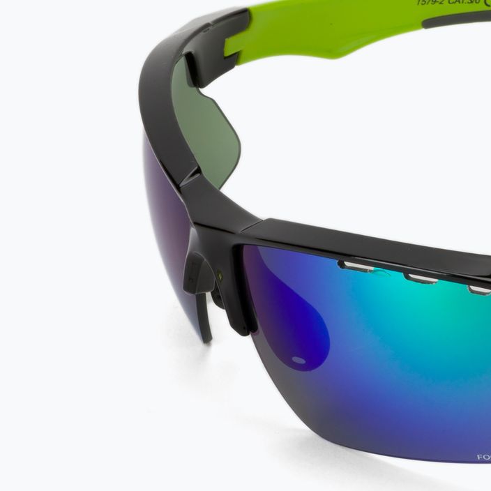 Γυαλιά ποδηλασίας GOG Faun μαύρο/πράσινο/πολυχρωματικό πράσινο T579-2 6
