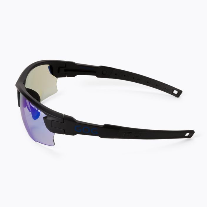 Γυαλιά ποδηλασίας GOG Steno C μαύρο ματ/πολυχρωματικό μπλε E544-1 4