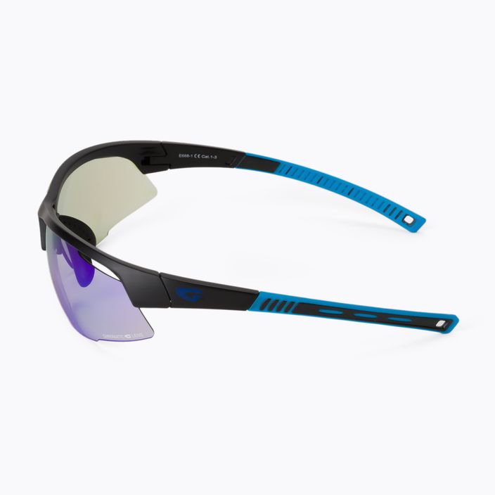 Γυαλιά ποδηλασίας GOG Falcon C ματ μαύρο/μπλε/πολυχρωματικό μπλε E668-1 4