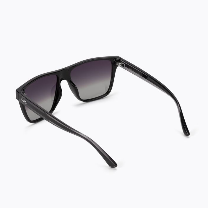 Γυαλιά ηλίου GOG Nolino μαύρο/κρυστάλλινο γκρι/βαθμιδωτό καπνό E825-1P 2