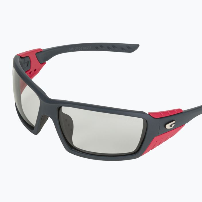 Γυαλιά ηλίου GOG Breeze ματ γκρι/κόκκινο/καπνός E450-2P 5