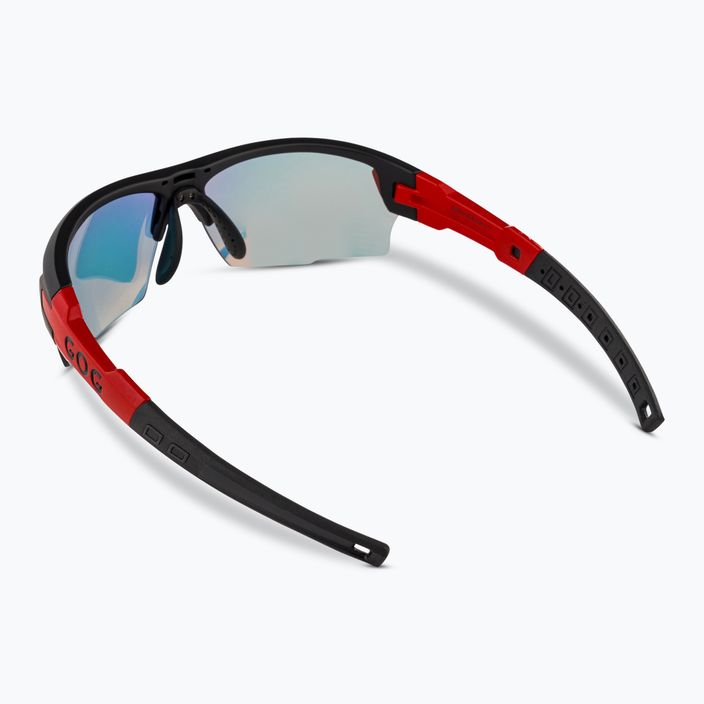 Γυαλιά ηλίου GOG Steno C ματ μαύρο/κόκκινο/πολυχρωματικό κόκκινο 2