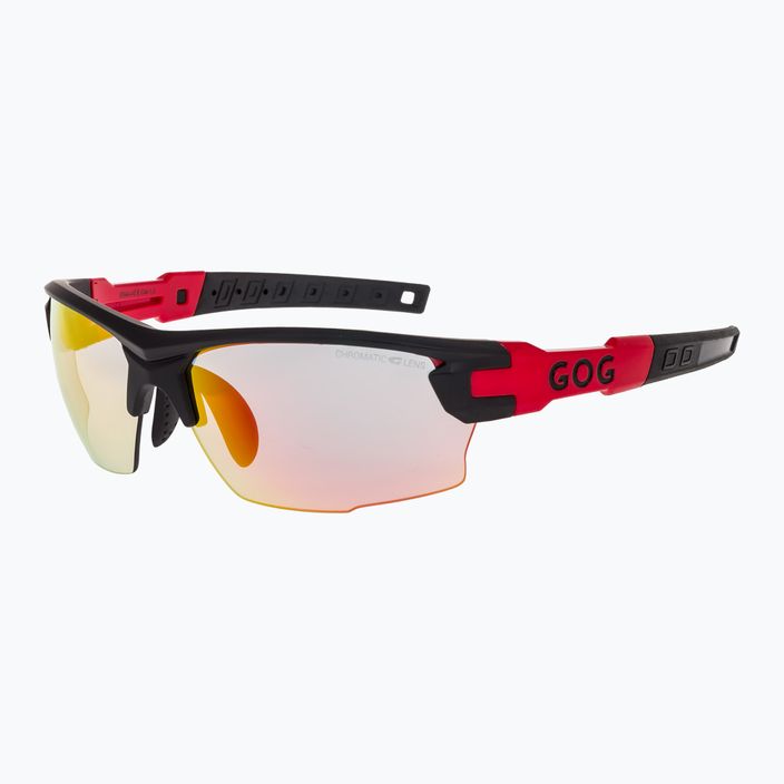 Γυαλιά ηλίου GOG Steno C ματ μαύρο/κόκκινο/πολυχρωματικό κόκκινο 5