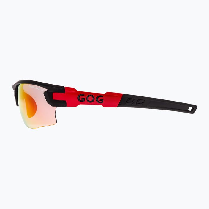 Γυαλιά ηλίου GOG Steno C ματ μαύρο/κόκκινο/πολυχρωματικό κόκκινο 7