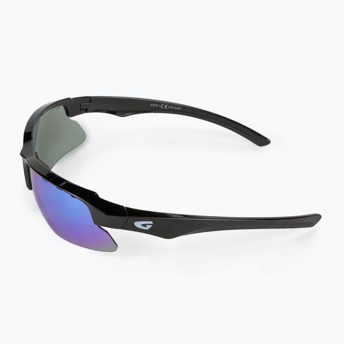 Γυαλιά ποδηλασίας GOG Faun μαύρο/πολυχρωματικό λευκό-μπλε E579-1 4