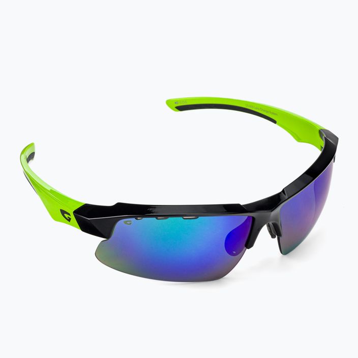 Γυαλιά ποδηλασίας GOG Faun μαύρο / πράσινο / πολυχρωματικό πράσινο E579-3 2