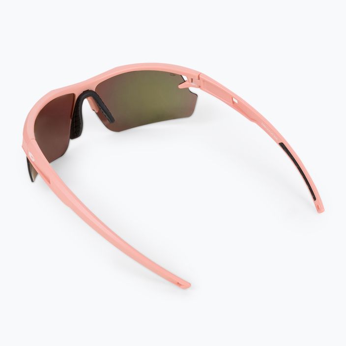Γυαλιά ποδηλασίας GOG Ether ματ σκονισμένο ροζ/μαύρο/πολυχρωματικό ροζ E589-3 2