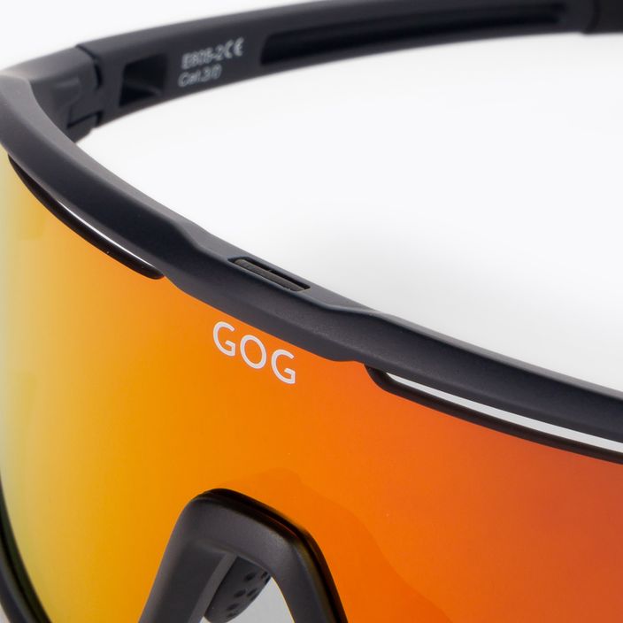 Γυαλιά ποδηλασίας GOG Odyss ματ ναυτικό μπλε/μαύρο/πολυχρωματικό κόκκινο E605-2 6