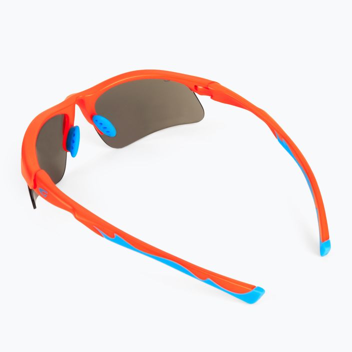 GOG Balami ματ νέον πορτοκαλί / μπλε / μπλε καθρέφτης παιδικά ποδηλατικά γυαλιά E993-3 2