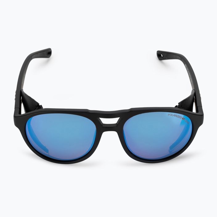 Γυαλιά ηλίου GOG Nanga μαύρο ματ / πολυχρωματικό λευκό-μπλε E410-2P 3