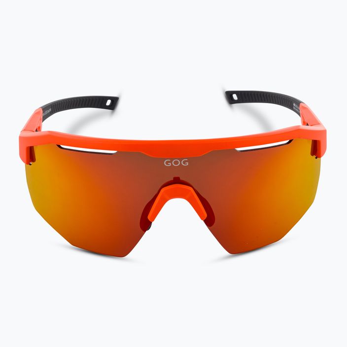 GOG Argo ματ γυαλιά ηλίου νέον πορτοκαλί/μαύρο/πολυχρωματικό κόκκινο 4