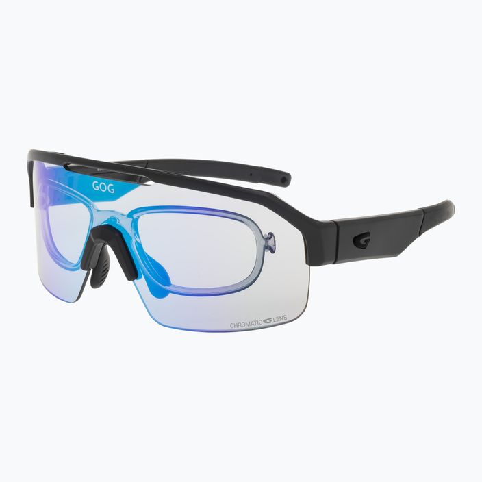 Γυαλιά ποδηλασίας GOG Thor C μαύρο ματ / πολυχρωματικό μπλε E600-1 5