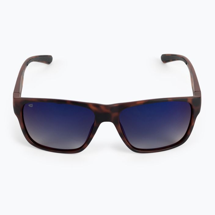 Γυαλιά ηλίου GOG Henry μόδας ματ καφέ demi / μπλε καθρέφτης E701-2P 3