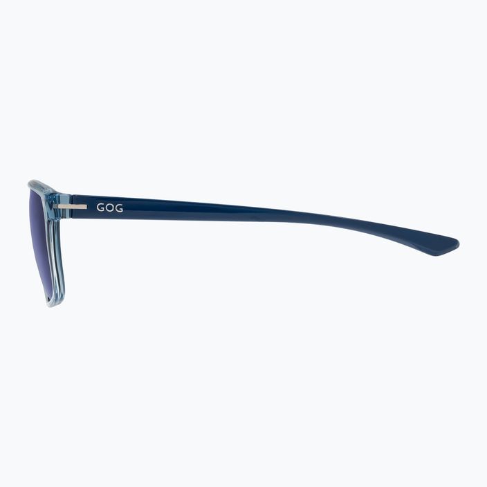 Γυαλιά ηλίου GOG Lucas cristal μπλε/μαύρο μπλε/μπλε καθρέφτης 4