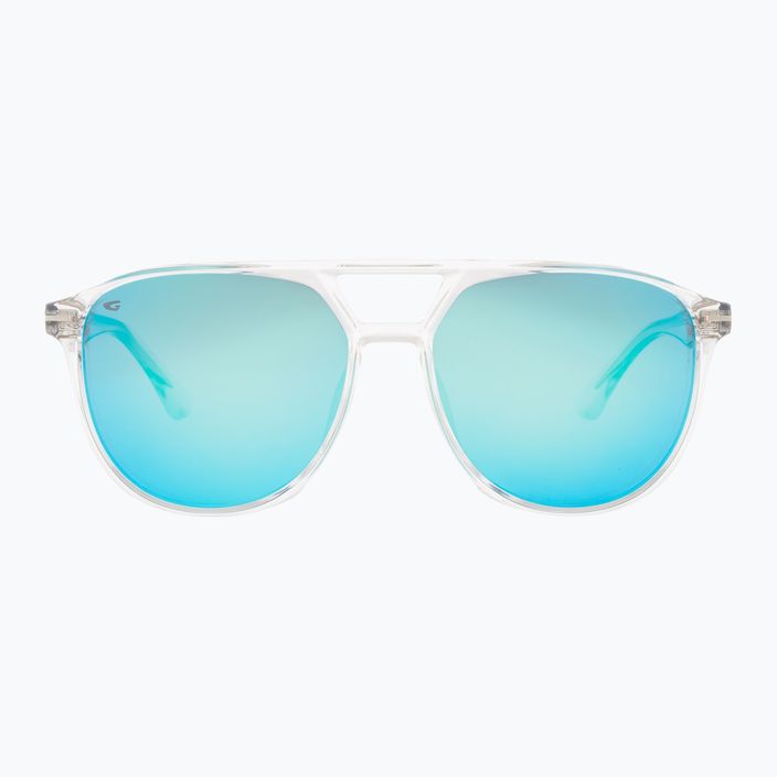 Γυαλιά ηλίου GOG Harper cristal clear/polychromatic λευκό-μπλε 2