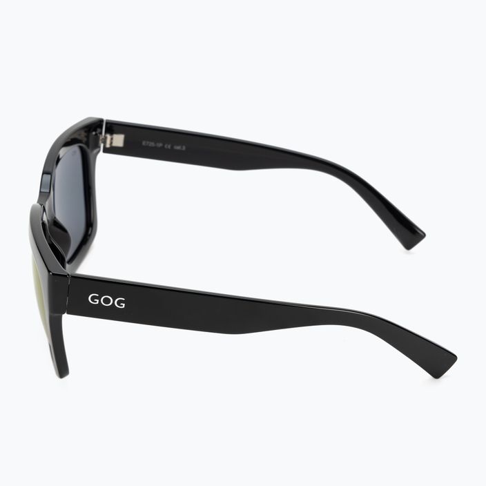 Γυναικεία γυαλιά ηλίου GOG Emily μόδας μαύρο / πολυχρωματικό μοβ E725-1P 4