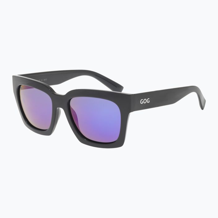 Γυναικεία γυαλιά ηλίου GOG Emily μόδας μαύρο / πολυχρωματικό μοβ E725-1P 6