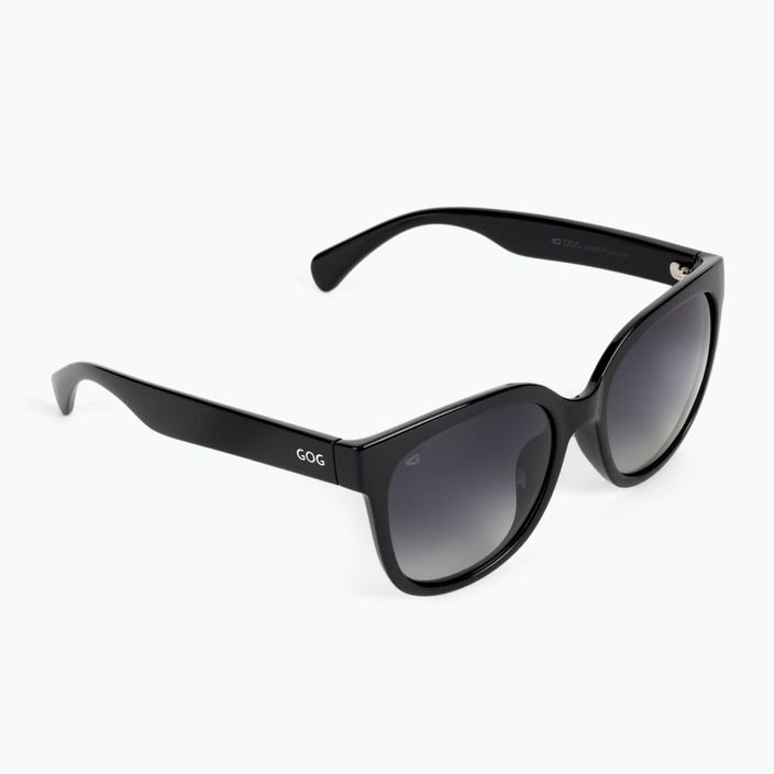 Γυναικεία γυαλιά ηλίου GOG Sisi μόδας μαύρο / βαθμιδωτό καπνό E733-1P