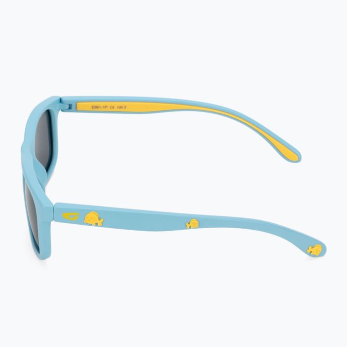 GOG Alice junior ματ μπλε / κίτρινο / καπνός E961-1P παιδικά γυαλιά ηλίου 4
