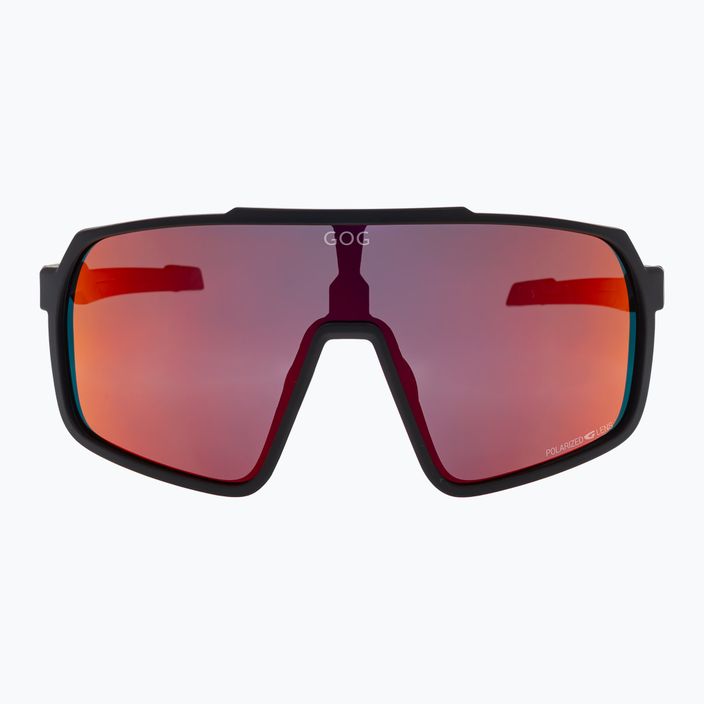 Γυαλιά ηλίου GOG Okeanos μαύρο ματ/πολυχρωματικό κόκκινο 6