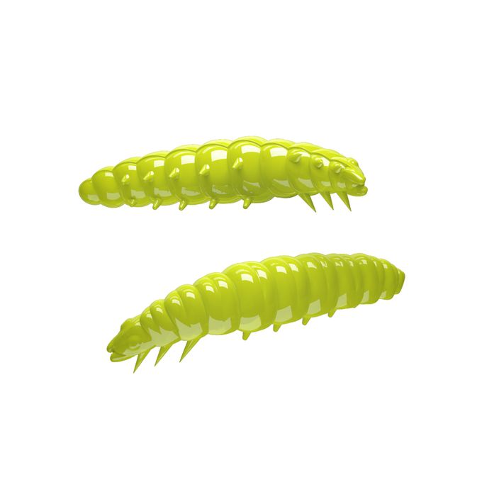 Libra Lures Larva Krill καυτό κίτρινο λαστιχένιο δόλωμα LARVAK35 2