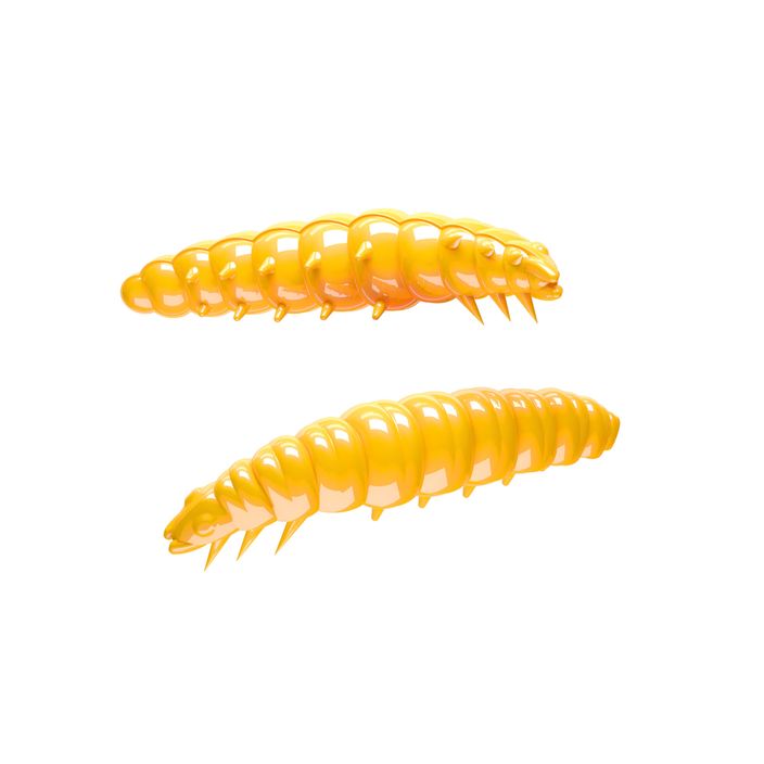 Libra Lures Larva Krill σκούρο κίτρινο λαστιχένιο δόλωμα LARVAK35 2