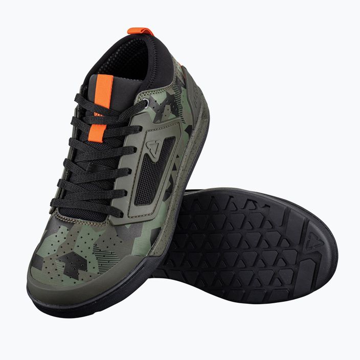 Leatt 3.0 Flat ανδρικά παπούτσια ποδηλασίας με πλατφόρμα πράσινο/μαύρο 3023048655 13