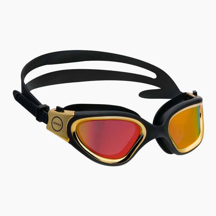 ZONE3 Vapour Polarized μαύρο/χρυσό γυαλιά κολύμβησης SA18GOGVA112