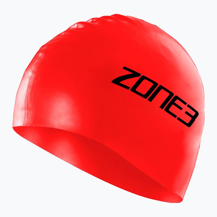 ZONE3 καπέλο για κολύμπι κόκκινο SA18SCAP108_OS 2