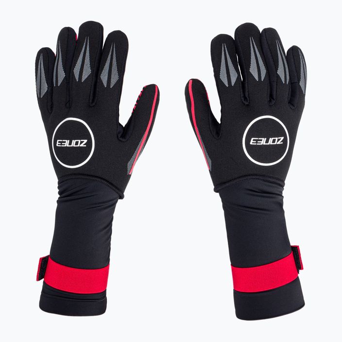 Γάντια από νεοπρένιο ZONE3 κόκκινα/μαύρα NA18UNSG108 3