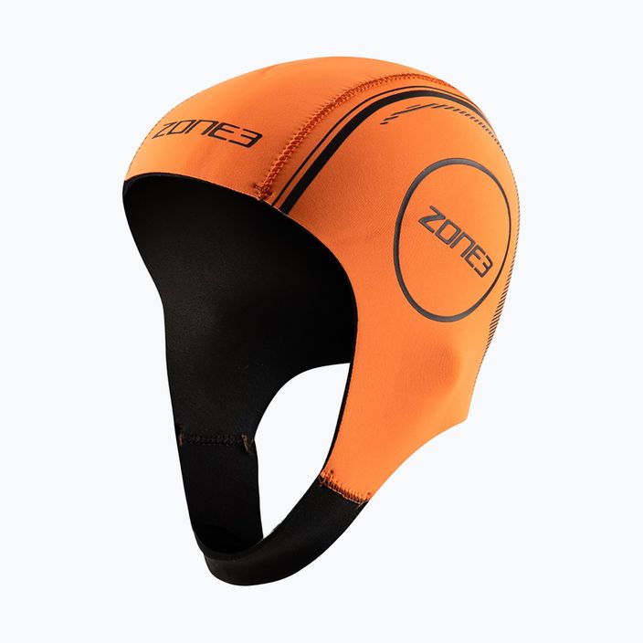 ZONE3 Καπέλο κολύμβησης από νεοπρένιο πορτοκαλί NA18UNSC113 5
