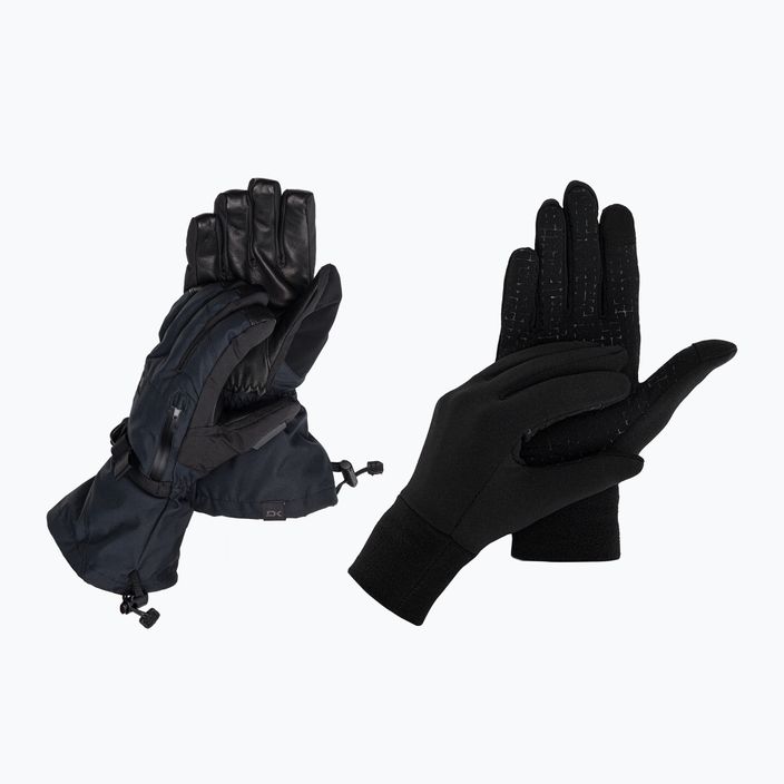Ανδρικά γάντια snowboard Dakine Leather Titan Gore-Tex μαύρα D10003155