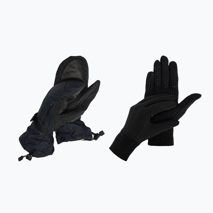 Dakine Leather Titan Gore-Tex Mitt ανδρικά γάντια snowboarding μαύρα D10003156