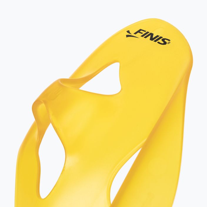 FINIS Iso κίτρινα και μαύρα κουπιά κολύμβησης 1.05.033.05 3