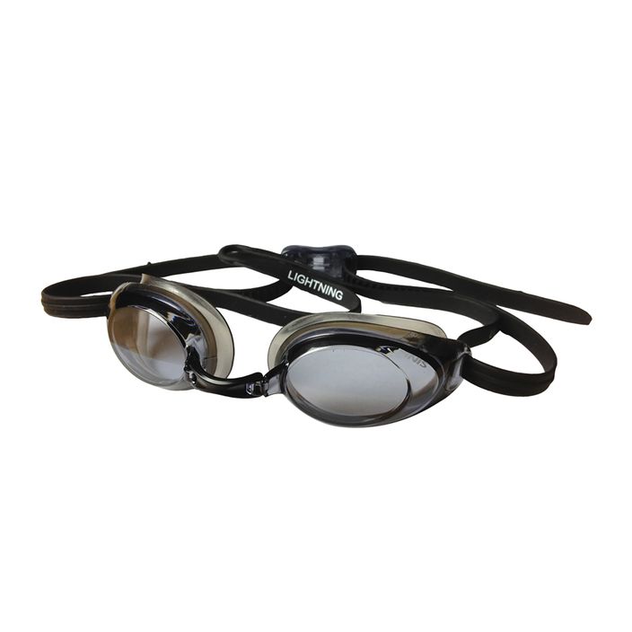FINIS Lightning μαύρα/καπνιστά γυαλιά κολύμβησης 2