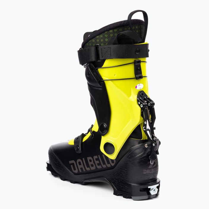 Dalbello Quantum FREE 110 μπότα σκι μαύρη/κίτρινη D2108007.00 2