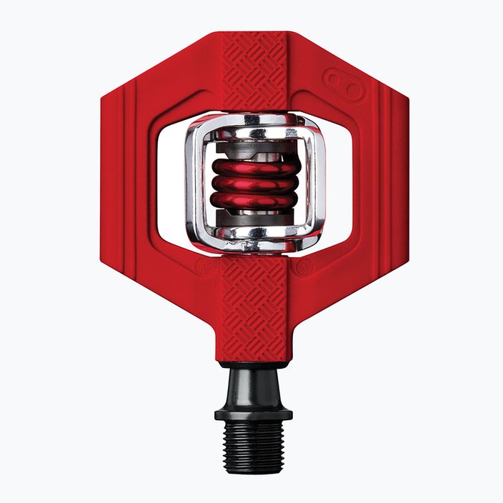Crankbrothers Candy 1 κόκκινα/κόκκινα πεντάλ ποδηλάτου