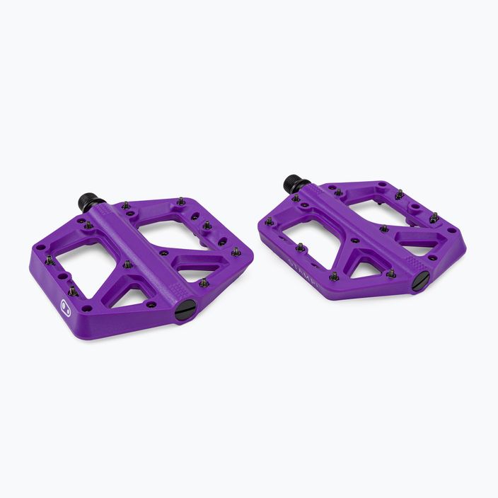 Crankbrothers Stamp 1 μοβ πεντάλ ποδηλάτου CR-16391 2