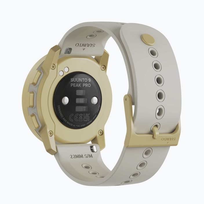 Suunto 9 Peak Pro ρολόι λευκό και χρυσό SS050824000 3