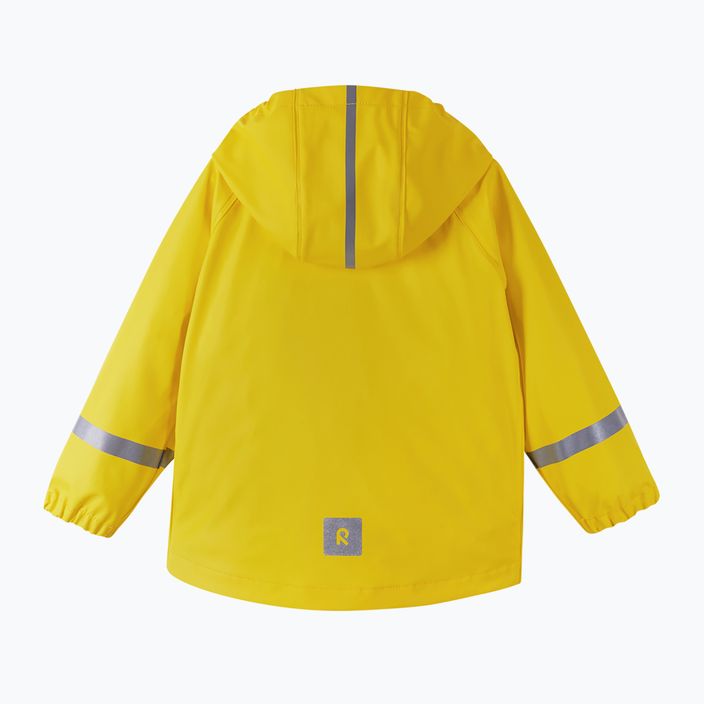 Reima Lampi κίτρινο παιδικό μπουφάν βροχής 5100023A-2350 3