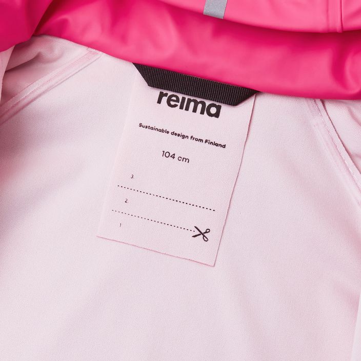 Reima Lampi παιδικό μπουφάν βροχής ροζ 5100023A-4410 6