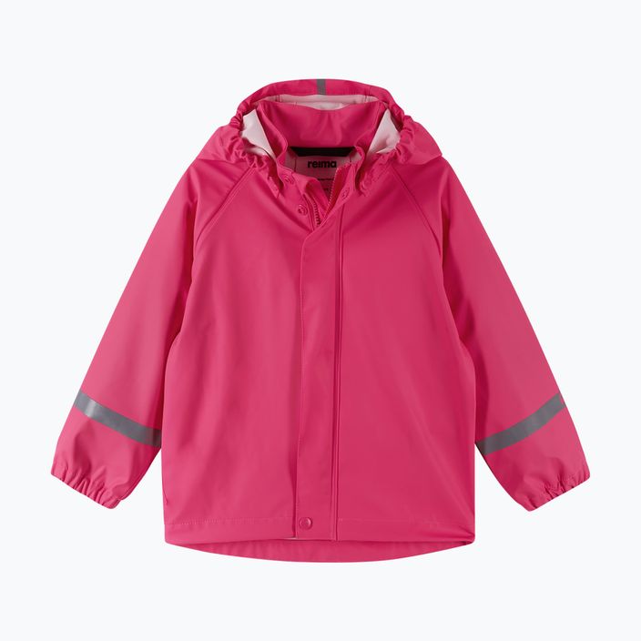 Reima Tihku παιδικό σετ βροχής μπουφάν+παντελόνι ροζ ναυτικό 5100021A-4410 3
