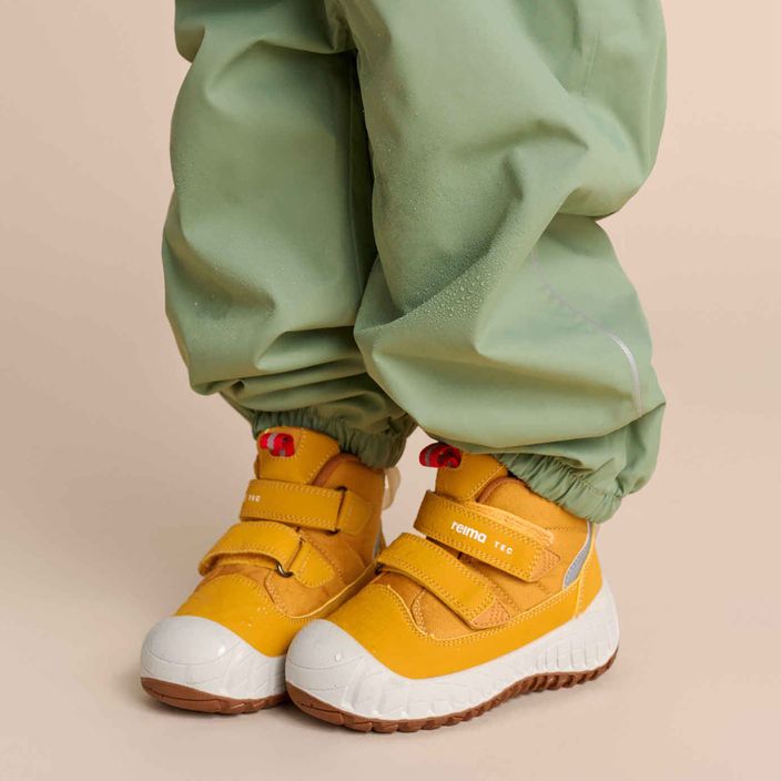 Reima Passo 2.0 παιδικές μπότες πεζοπορίας κίτρινου χρώματος ώχρας 2
