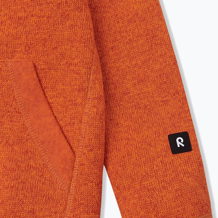 Reima Hopper παιδικό fleece φούτερ με κουκούλα πορτοκαλί 5200050A-2680 6