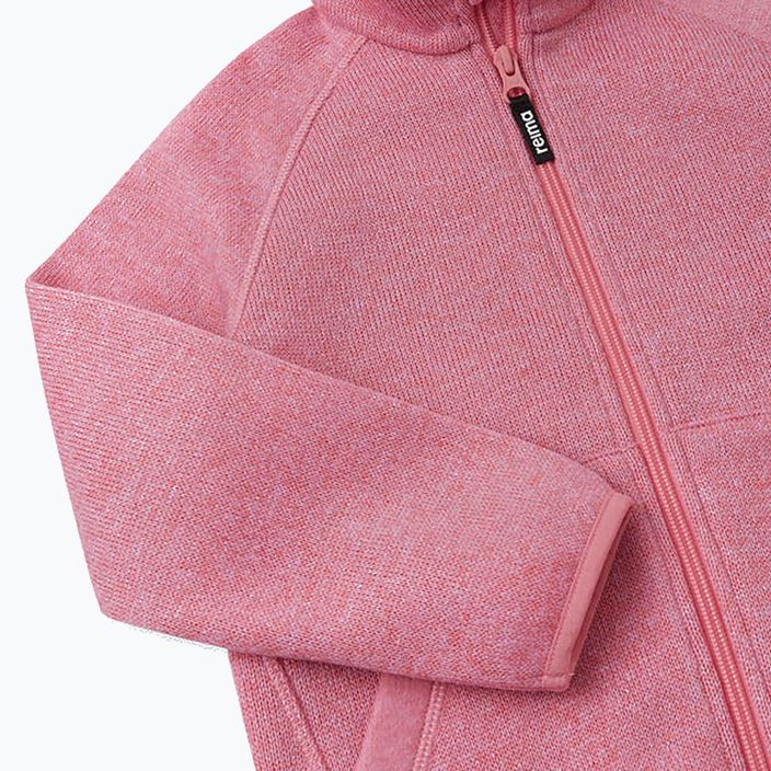 Reima Hopper ροζ παιδικό fleece φούτερ 5200050A-4230 3