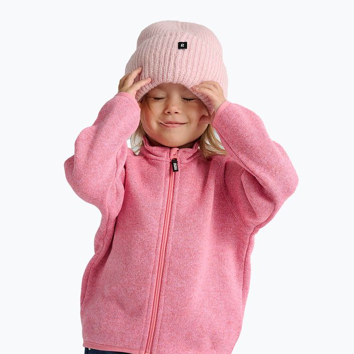 Reima Hopper ροζ παιδικό fleece φούτερ 5200050A-4230 7