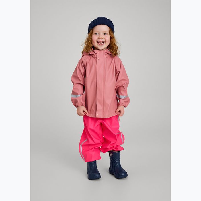 Reima Lampi παιδικό μπουφάν βροχής ροζ 5100023A-1120 9